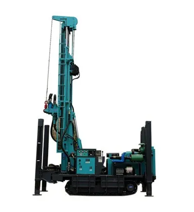 دکل حفاری چاه آب خزنده به عمق 450 متر